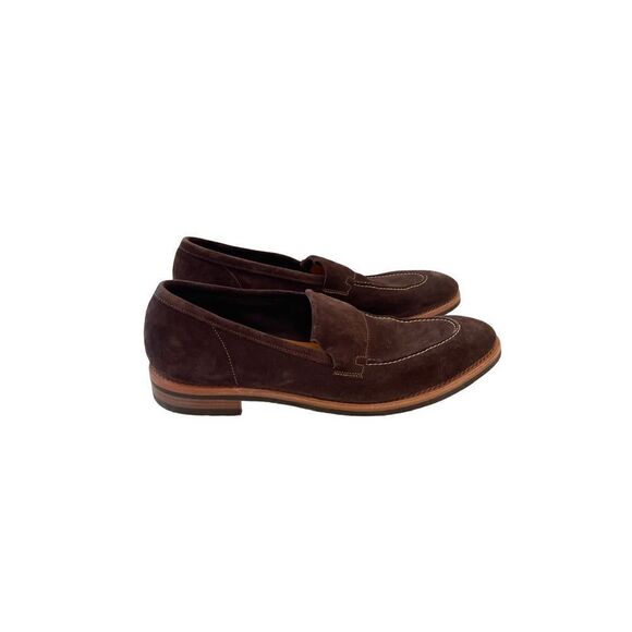 John Lobb Mens Brown Leather Slip On Loafer Casual Shoes Size 10.5 main image 15